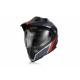 Шлем ACERBIS FLIP FS-606 BLACK/GREY, GREY/RED