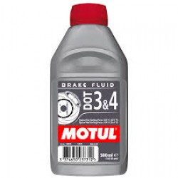 Тормозная жидкость DOT 3&4 Brake Fluid FL 0,5л